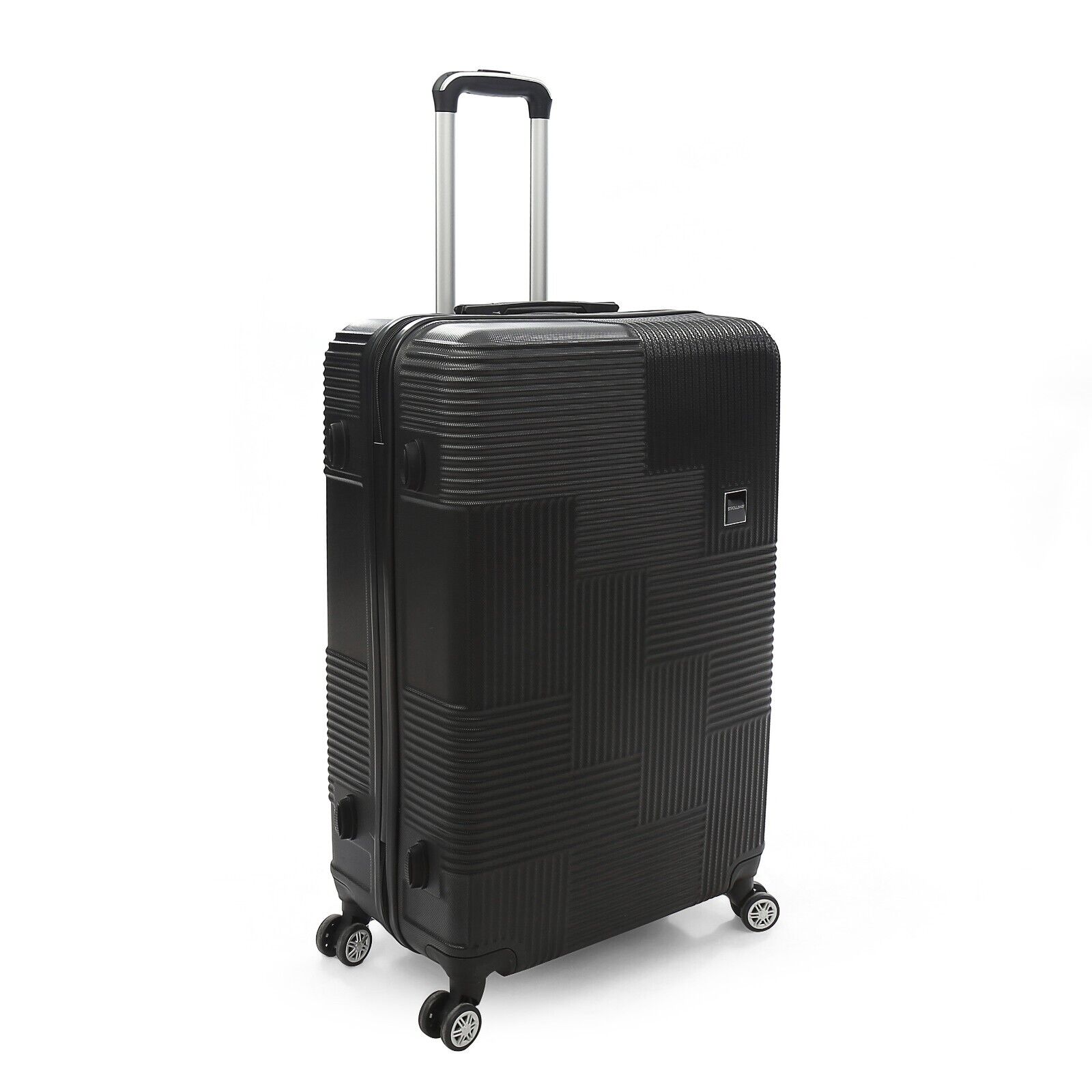 Large 28'' - Lightweight Hard Shell Suitcase 4 Wheel - Black
