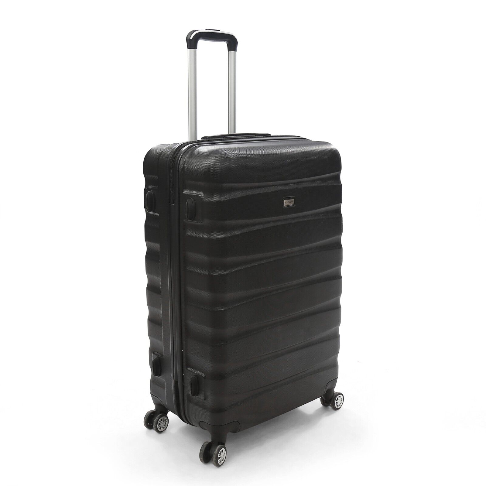 Medium 24'' Lightweight Hard Shell Moscow Suitcase 4 Wheel - Dark Grey